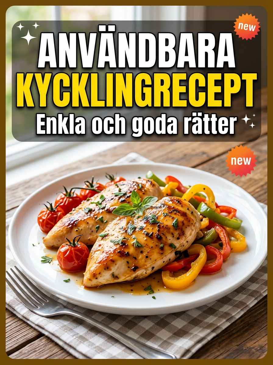 Nyttiga recept med kyckling – enkla och goda rätter